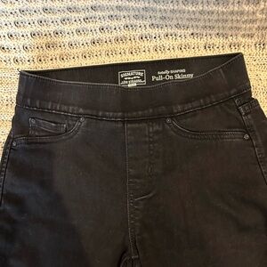 Signature by Levi Strauss Black Skinny Jeans